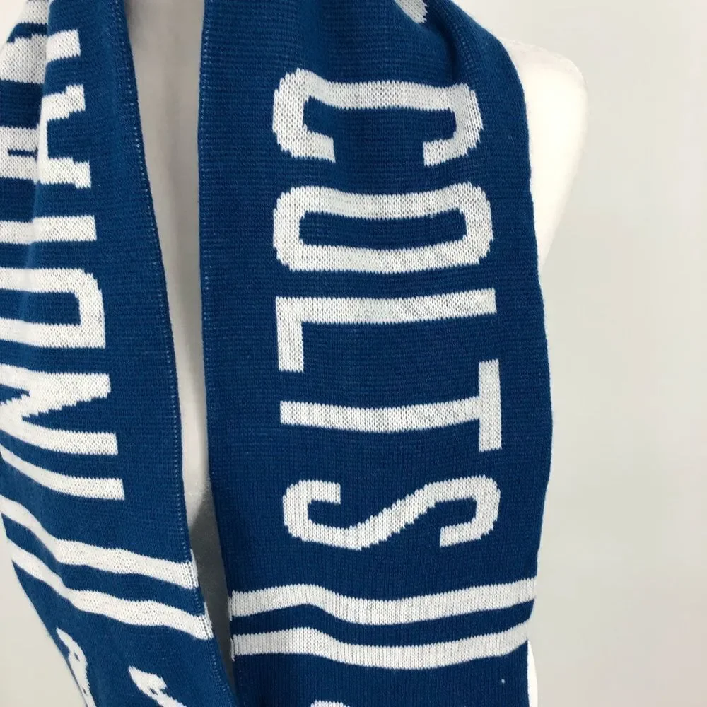 NFL Indianapolis Colts Knit Fringe Scarf‎